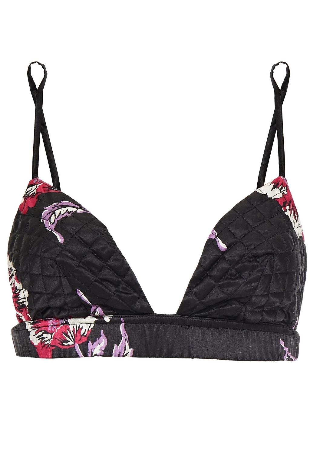 floral print bralette