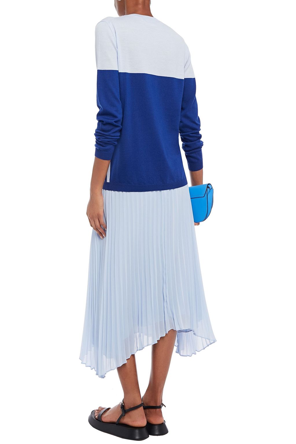 MARNI Two-tone wool cardigan