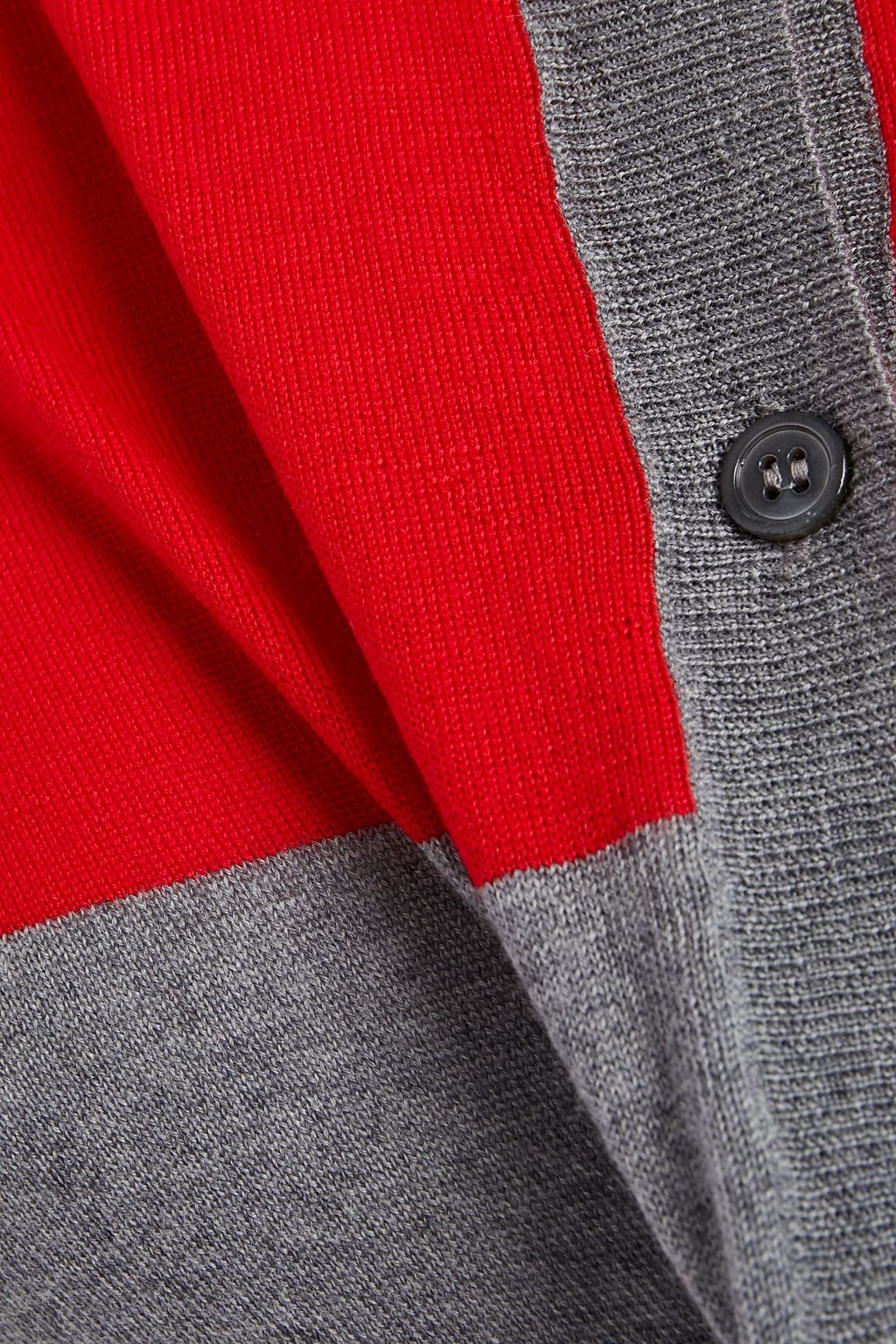 MARNI Two-tone wool cardigan