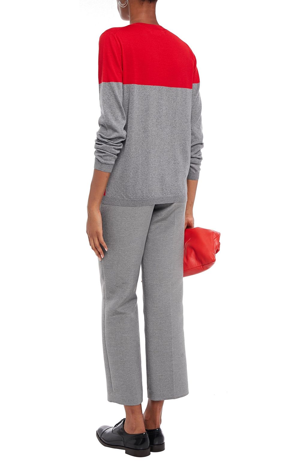 MARNI Two-tone wool cardigan