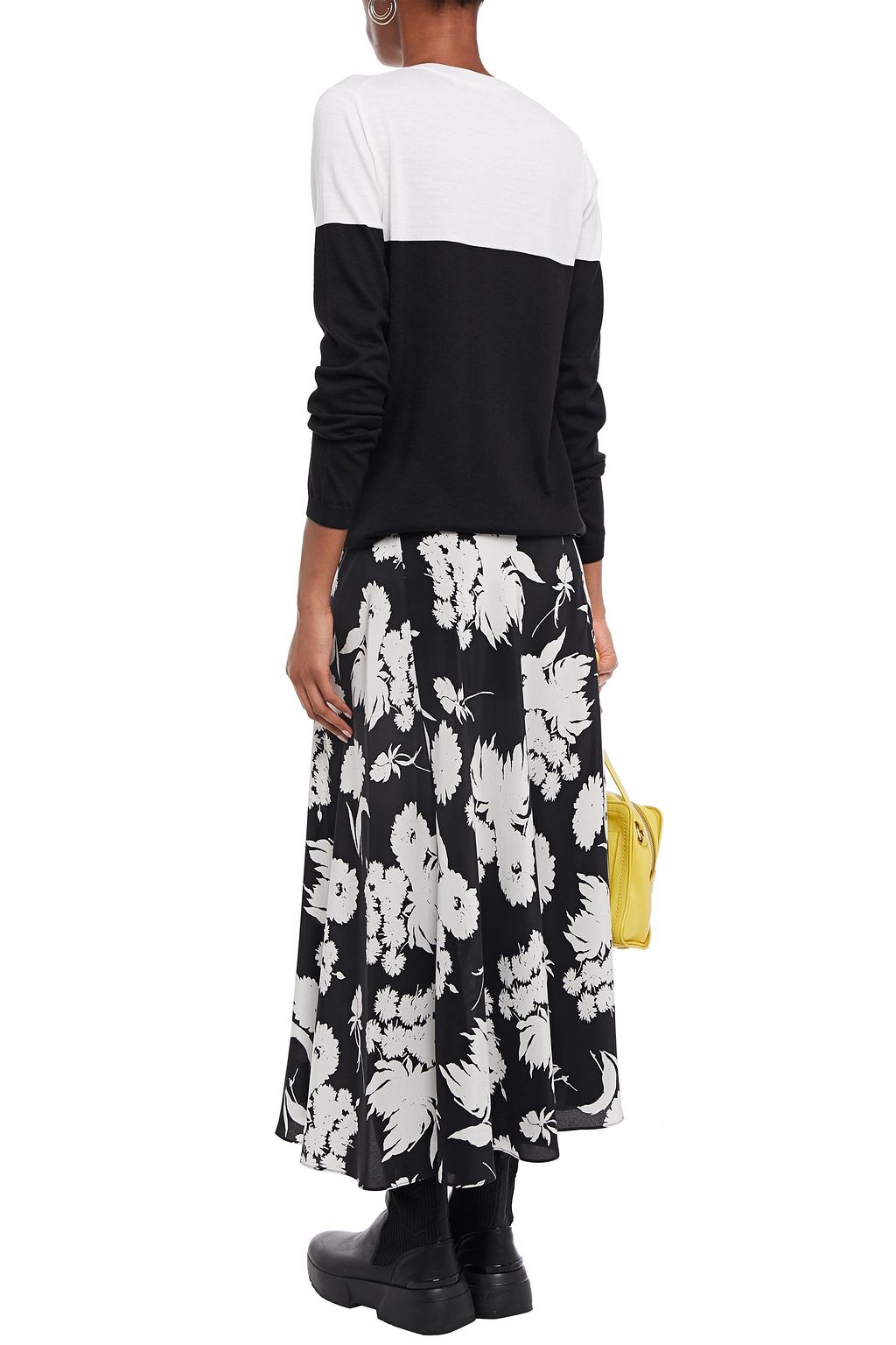 MARNI Two-tone wool cardigan