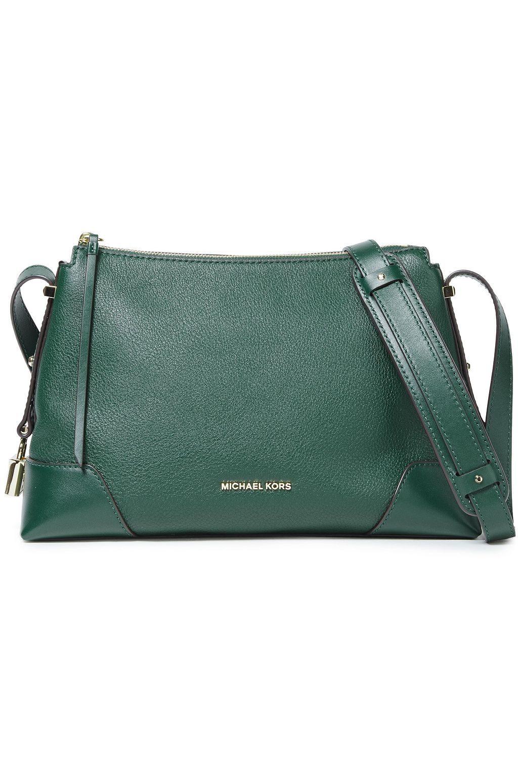 forest green michael kors purse
