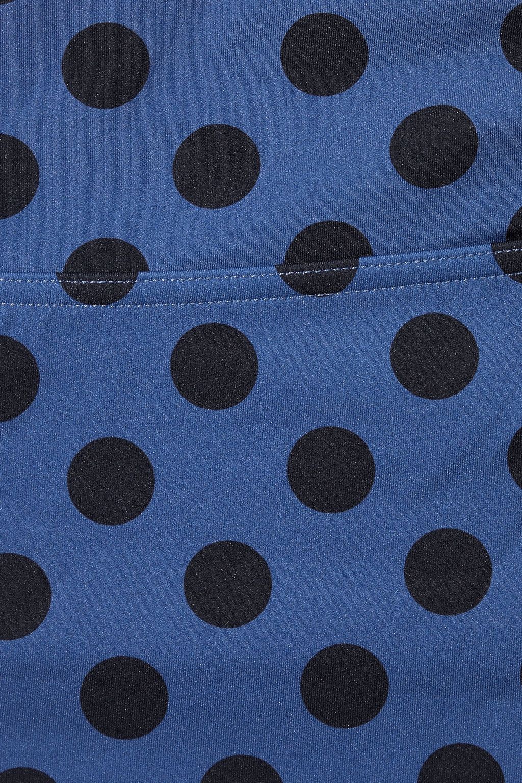 ZIMMERMANN Separates Sculpt knotted polka-dot mid-rise bikini briefs
