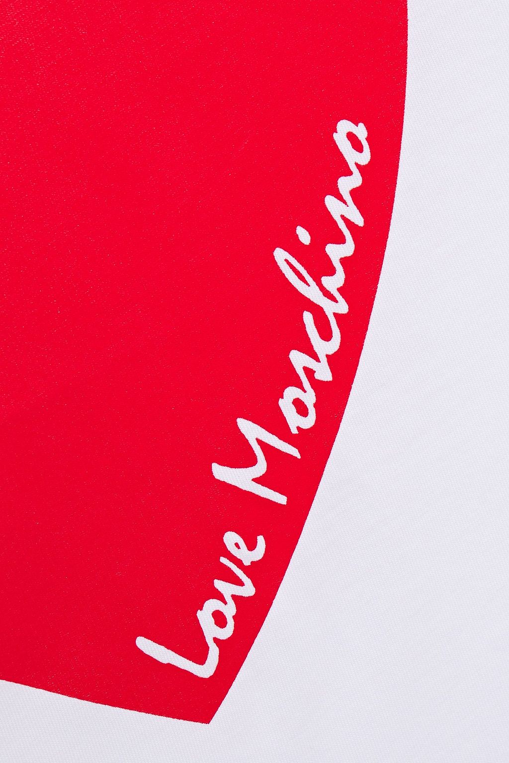 LOVE MOSCHINO Printed cotton-jersey T-shirt