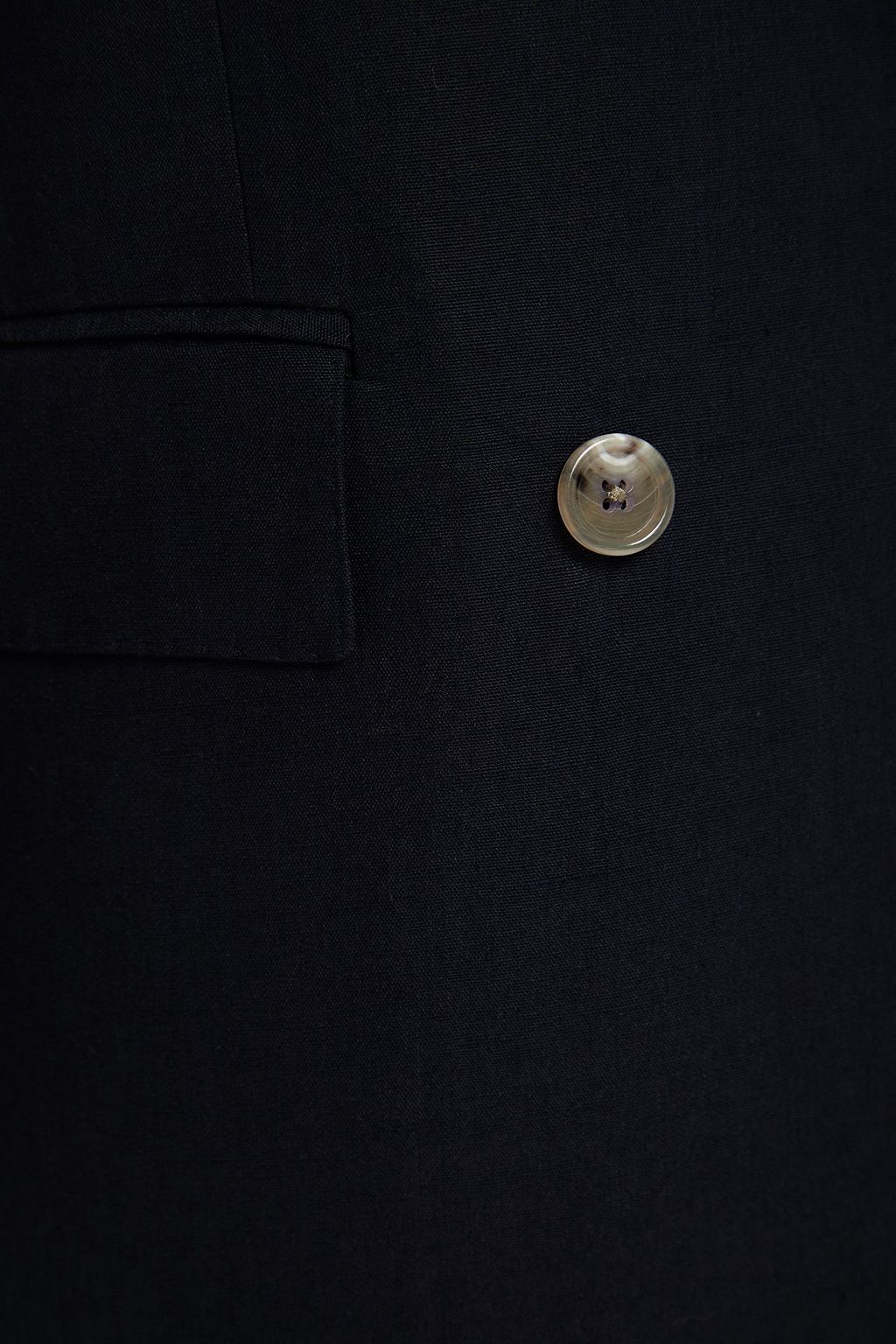 PAUL SMITH Double-breasted linen blazer