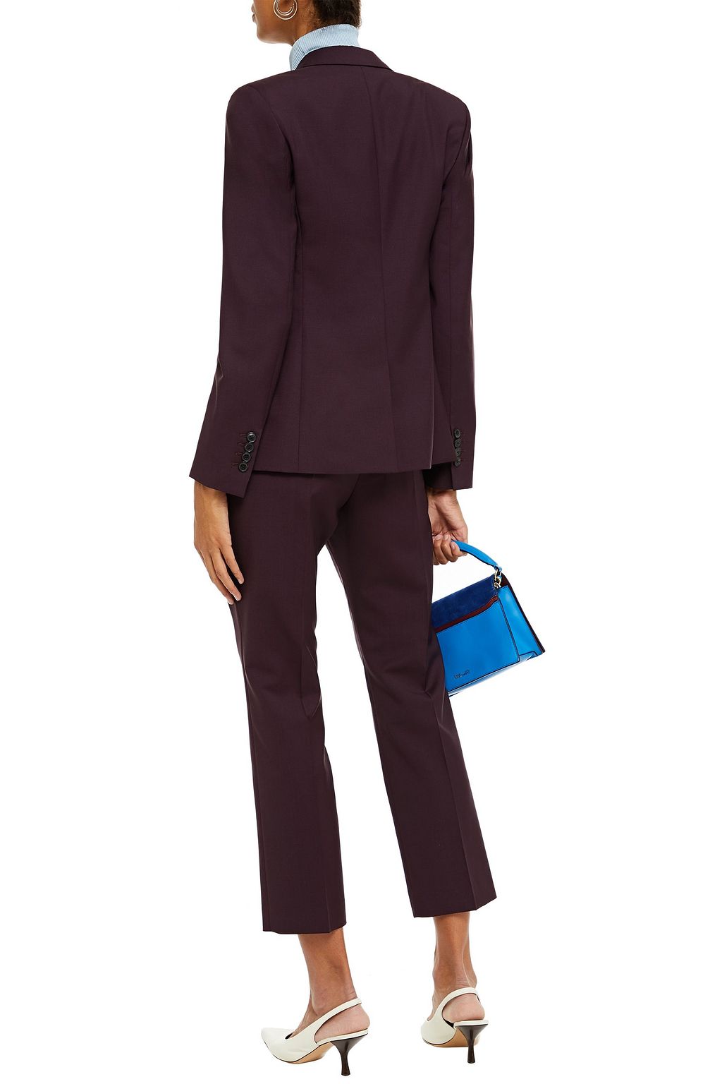 PAUL SMITH Wool and mohair-blend blazer