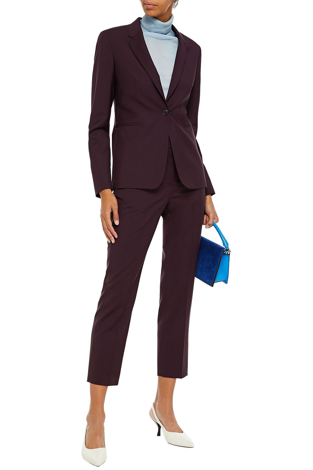 PAUL SMITH Wool and mohair-blend blazer