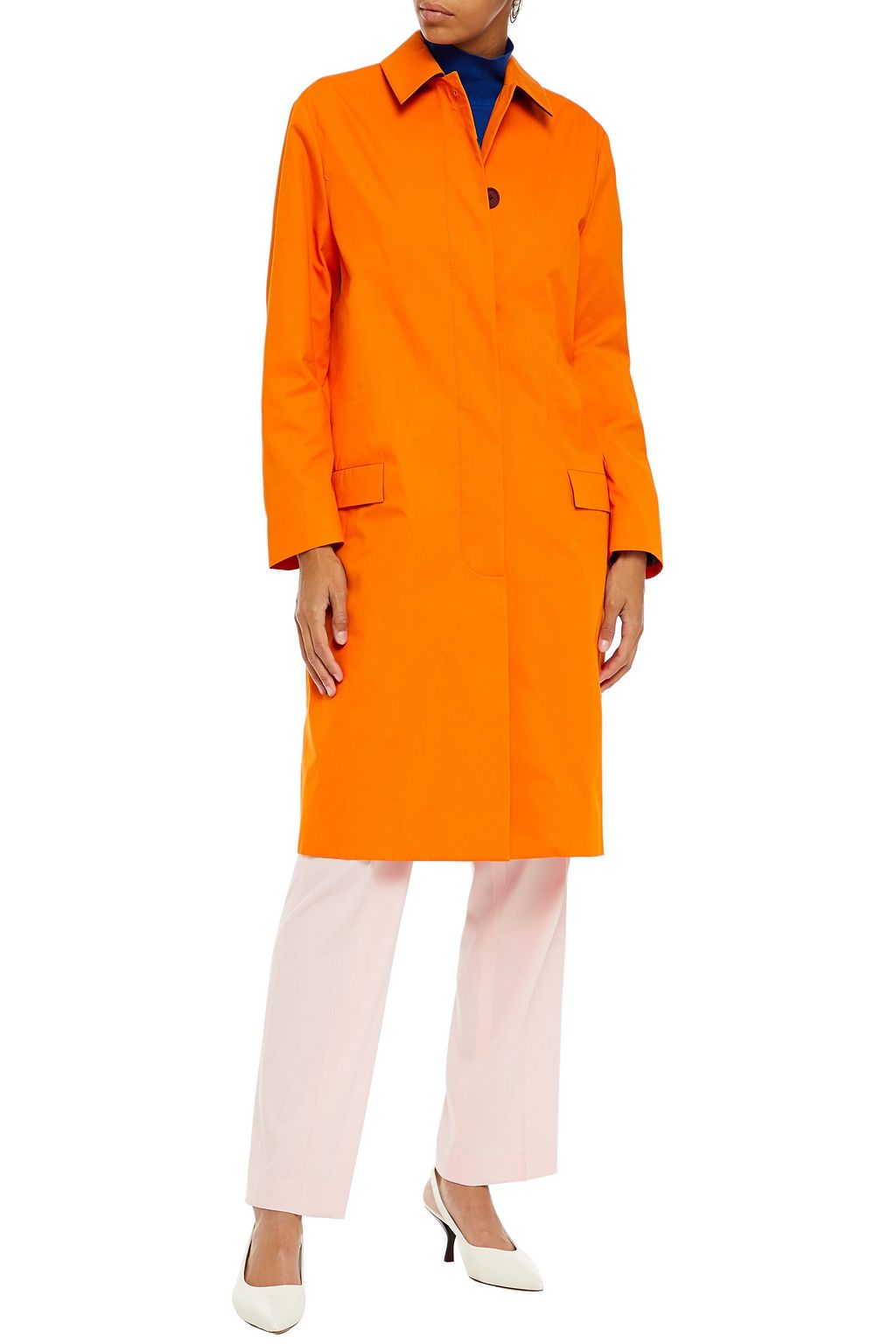 PS PAUL SMITH Cotton-gabardine coat