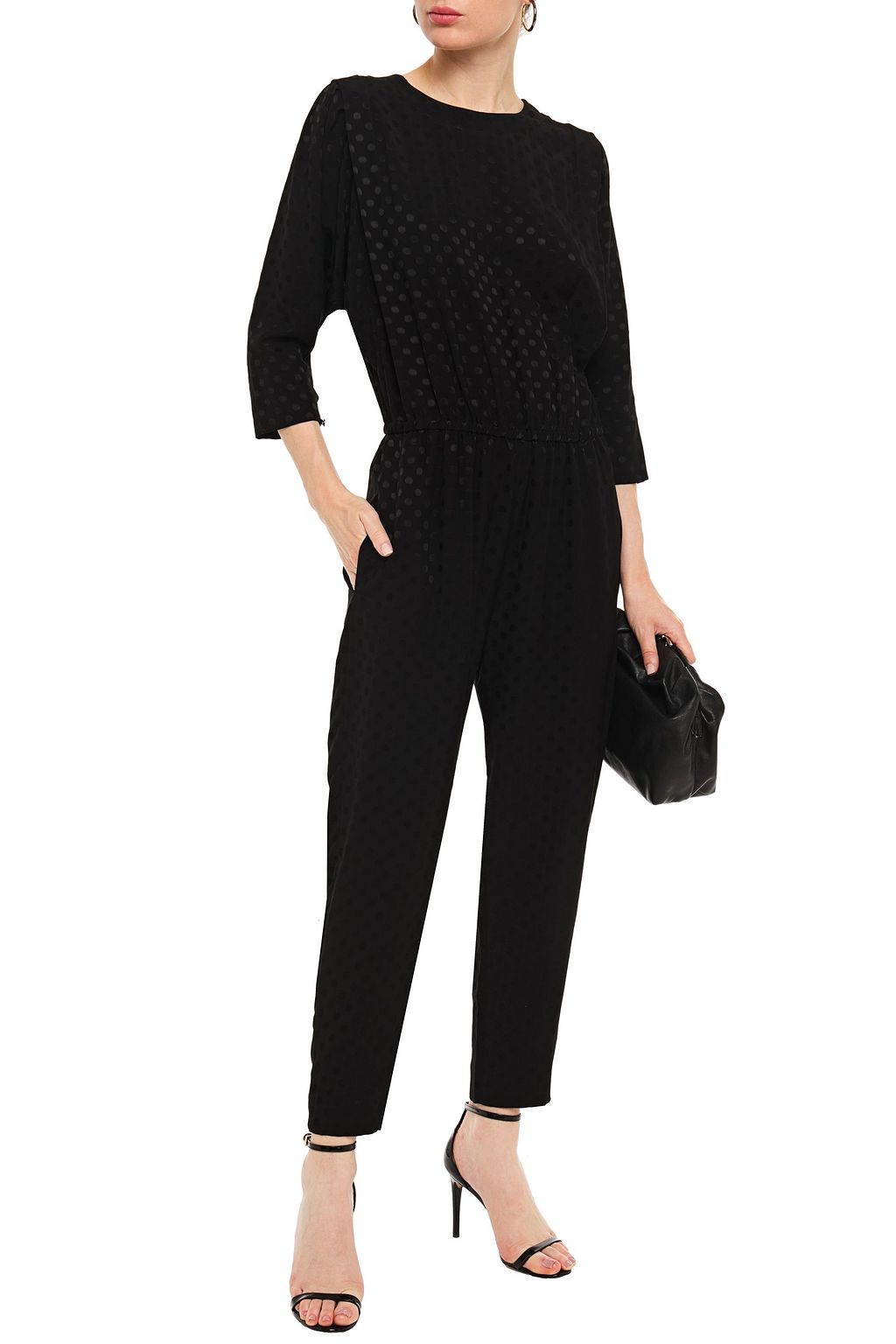 PS PAUL SMITH Satin-jacquard jumpsuit
