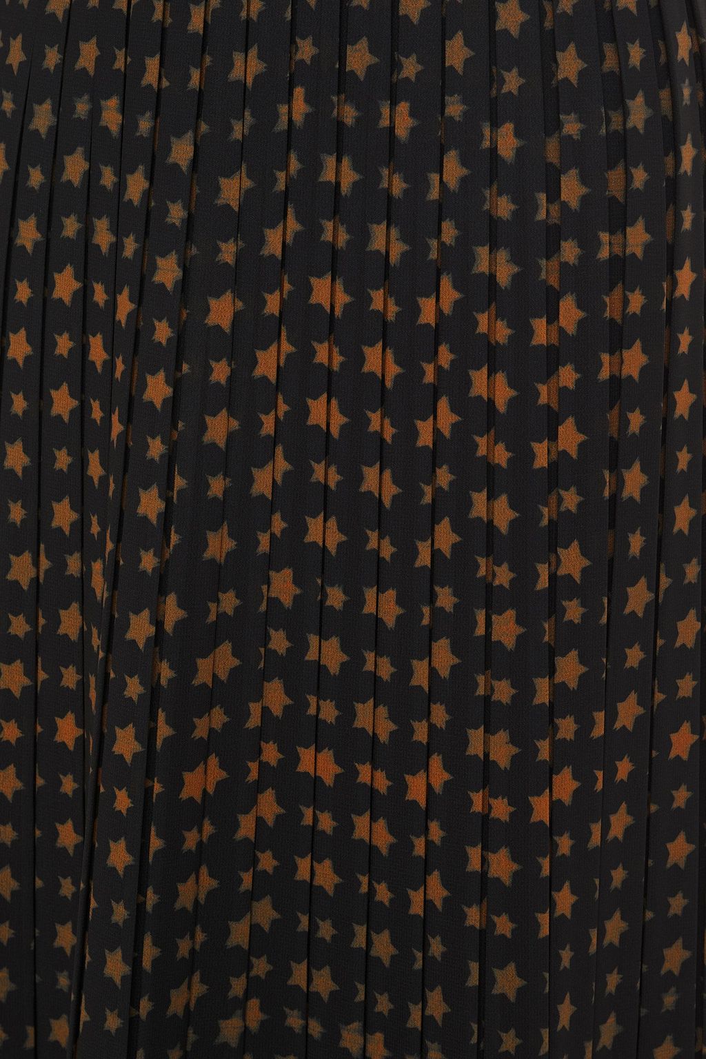 PAUL SMITH Pleated printed crepe midi dress
