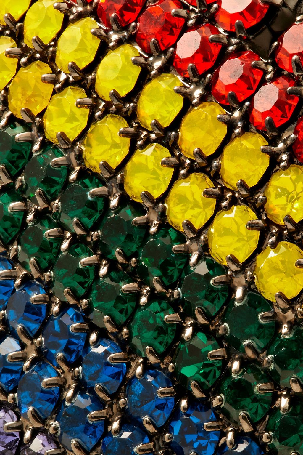 ELIZABETH COLE Martha hematite-plated crystal earrings