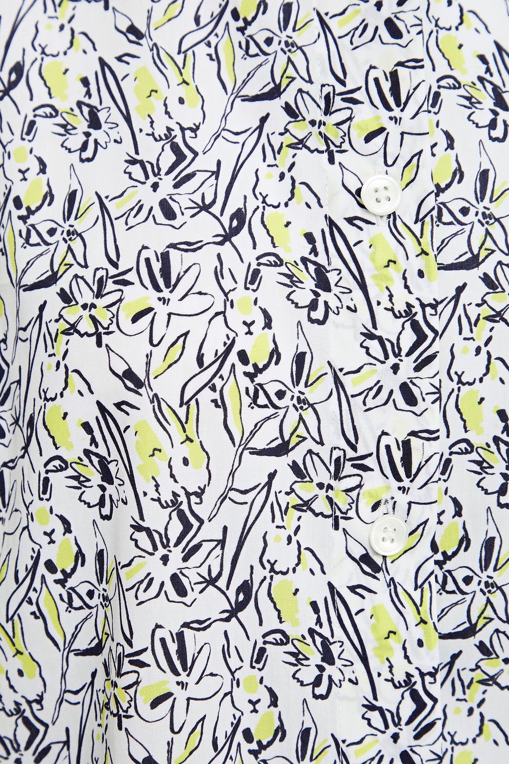 PS PAUL SMITH Printed cotton-poplin shirt