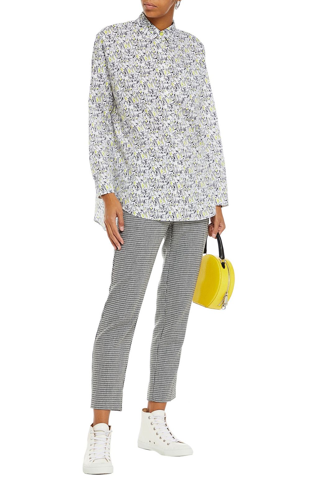 PS PAUL SMITH Printed cotton-poplin shirt