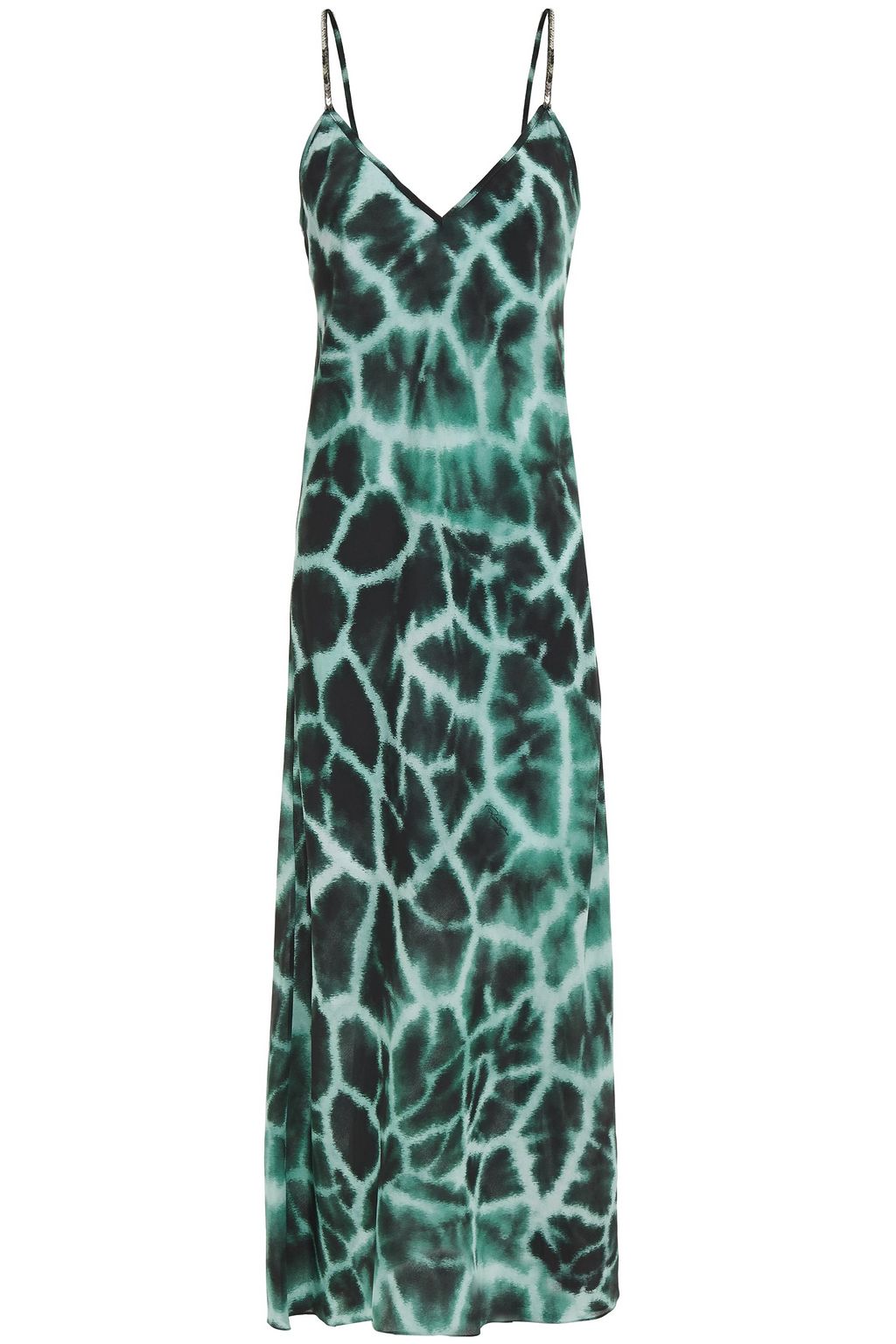teal embellished dress