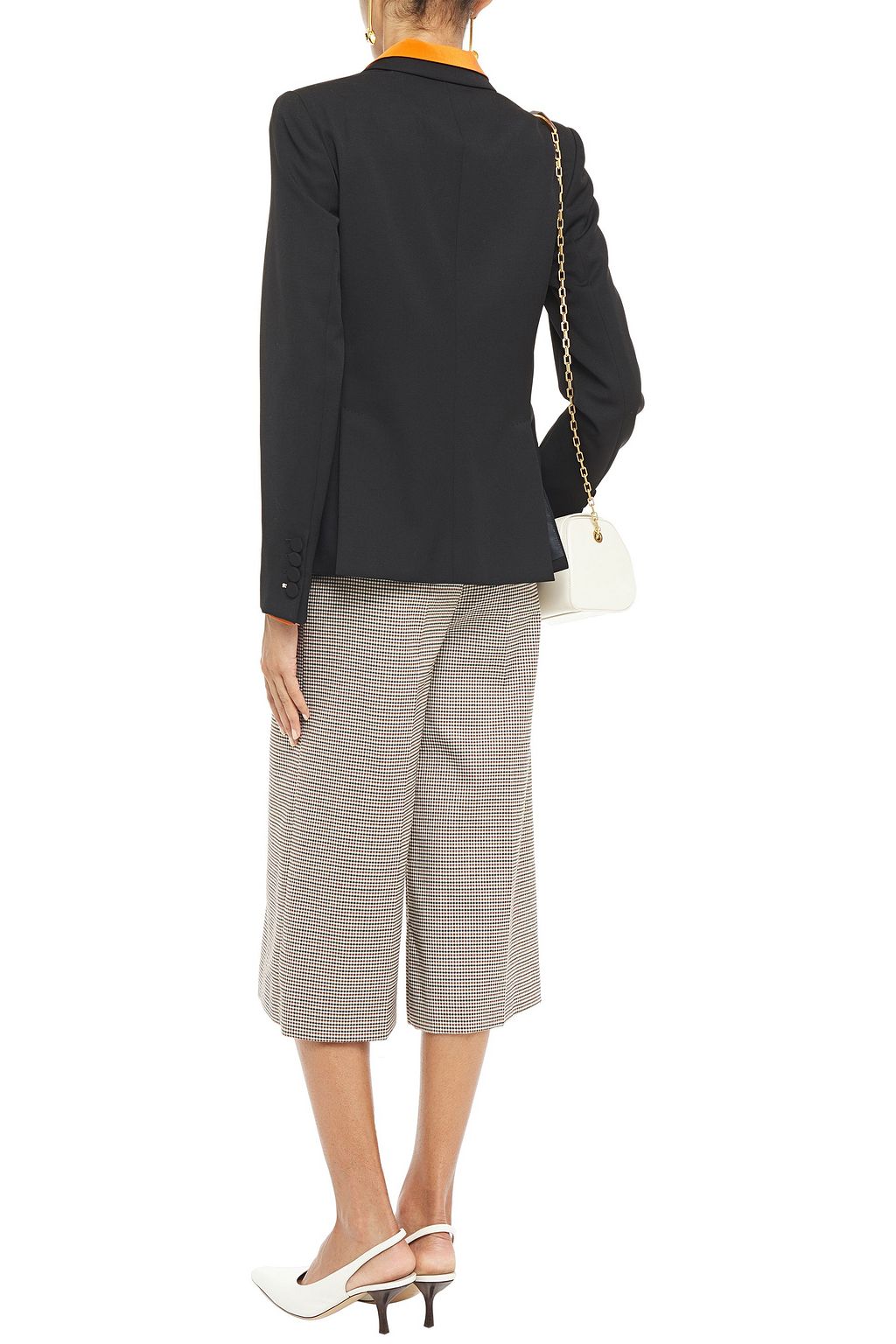 STELLA MCCARTNEY Grain de poudre wool blazer