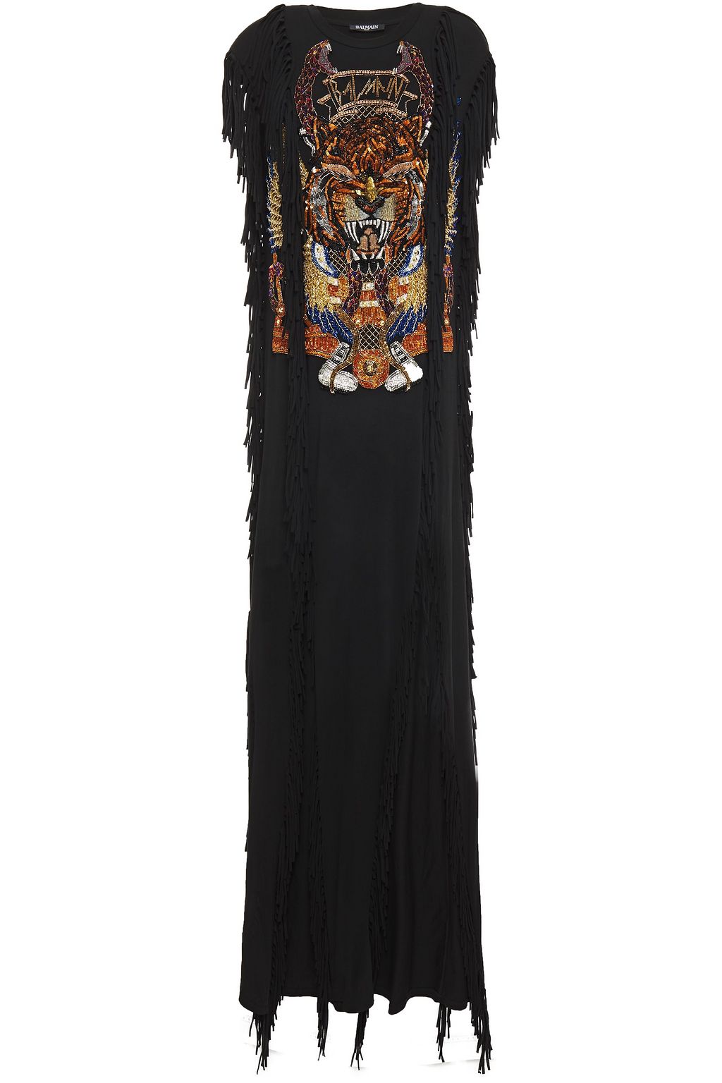 balmain maxi dress