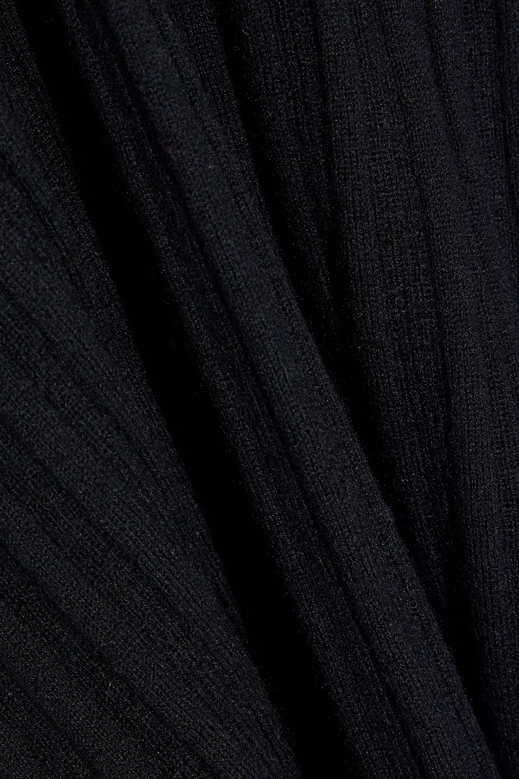 AUTUMN CASHMERE Ribbed cashmere turtleneck sweater