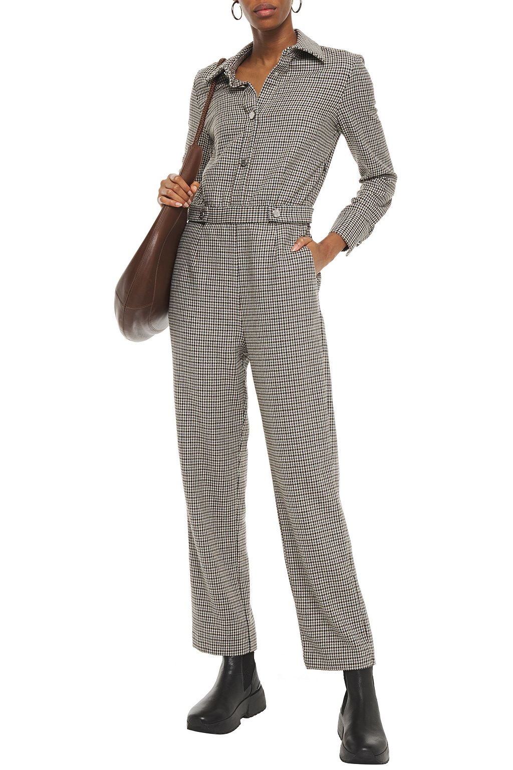 houndstooth jumpsuit
