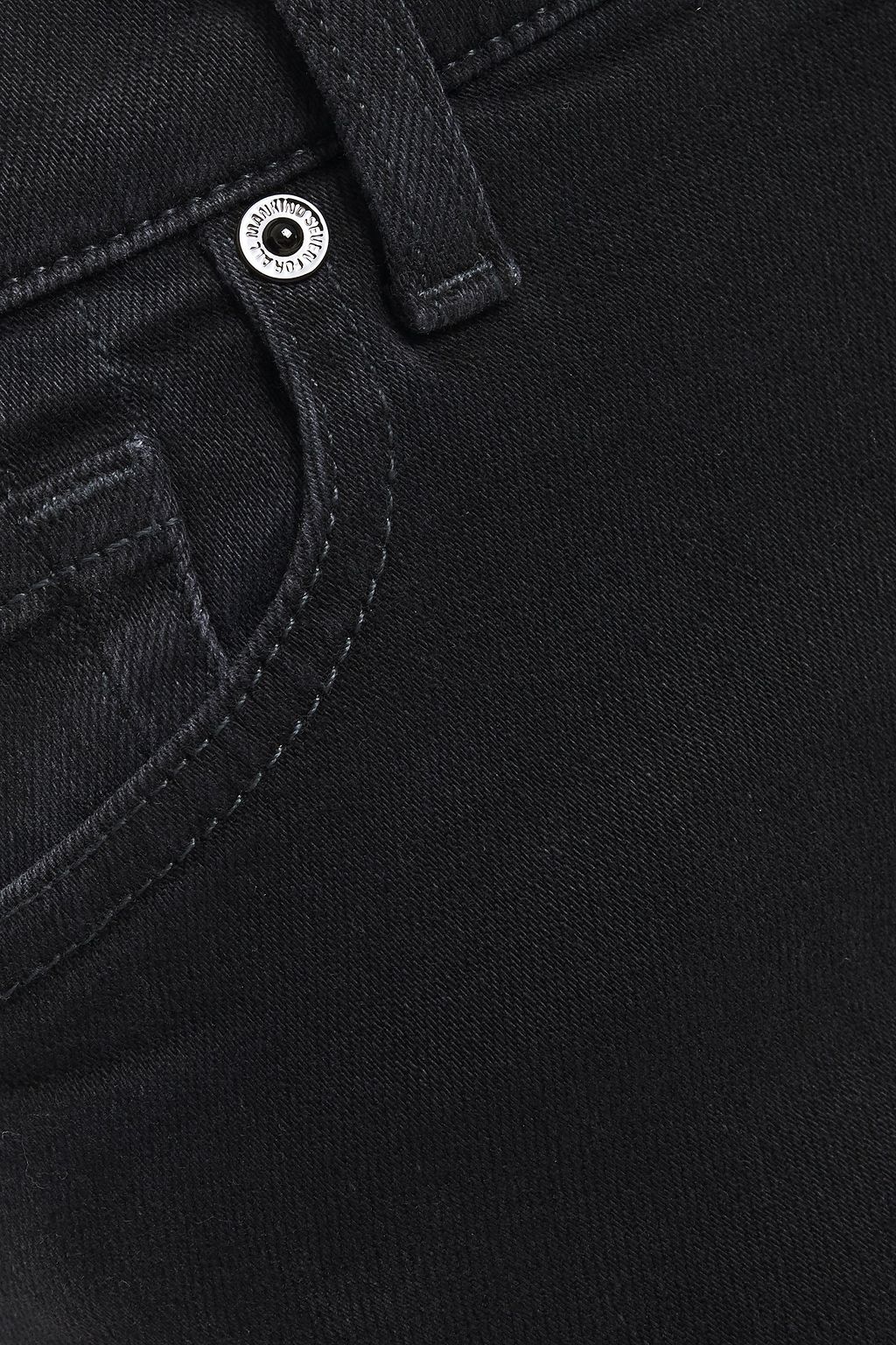 7 FOR ALL MANKIND Mid-rise slim-leg jeans