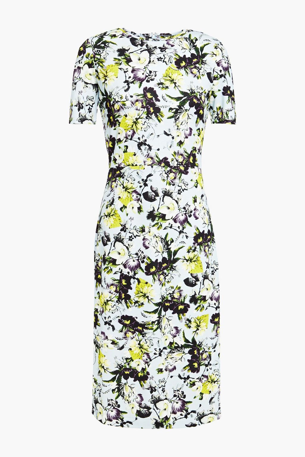 erdem blue floral dress