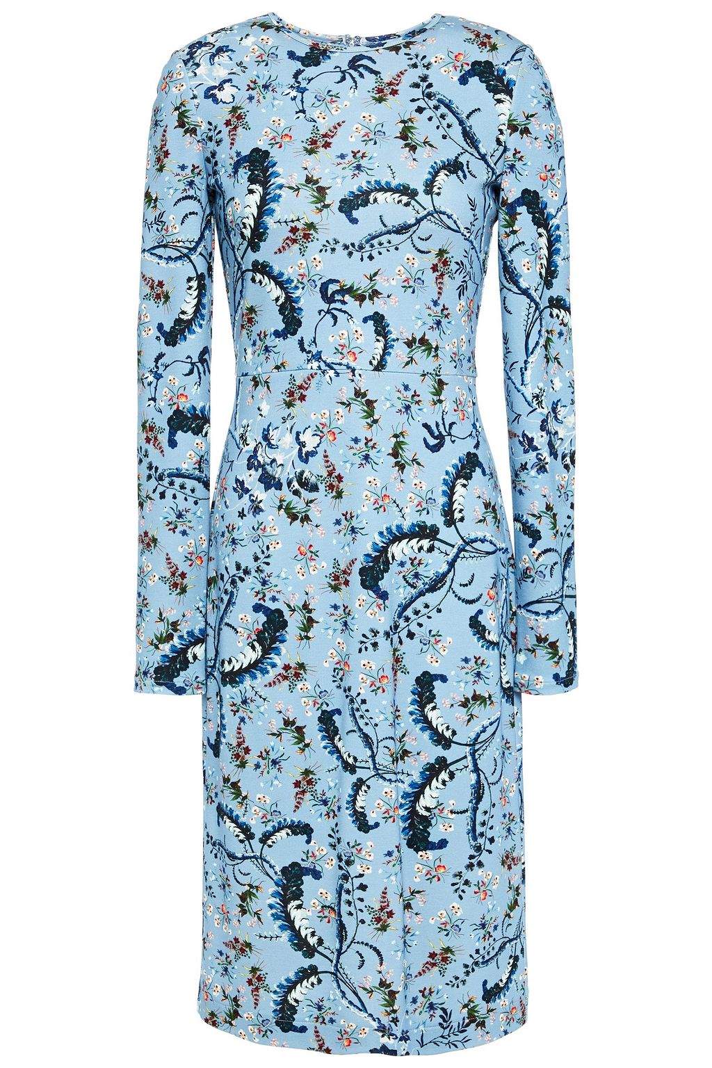 erdem blue floral dress