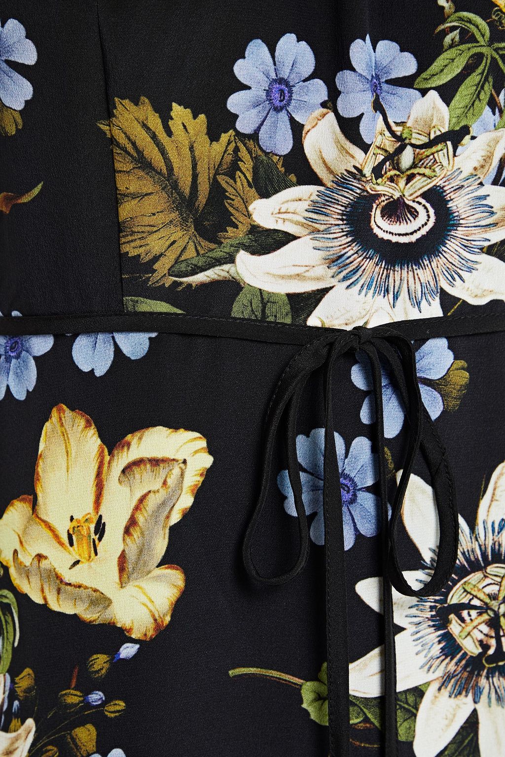 ERDEM Anne floral-print silk crepe de chine dress