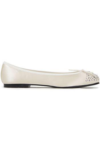 black leather ballet flats australia