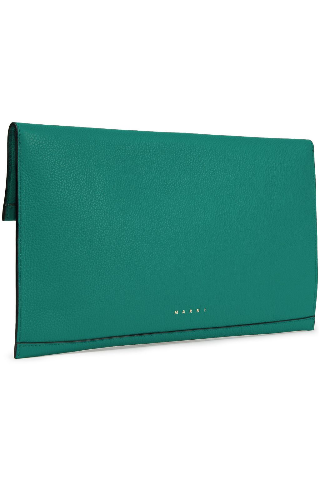 MARNI Pebbled-leather pouch