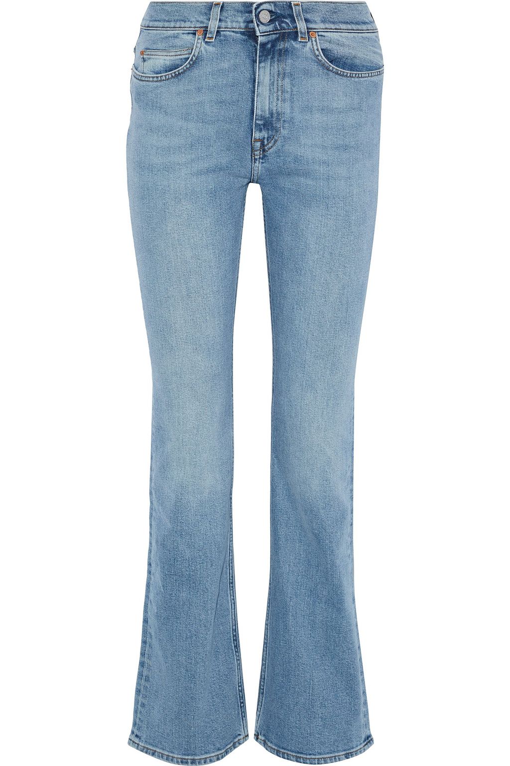 soft wear high rise true skinny jeans with secret smoothing pockets