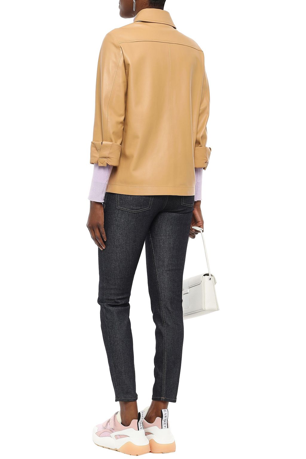 ACNE STUDIOS Climb faded mid-rise skinny jeans