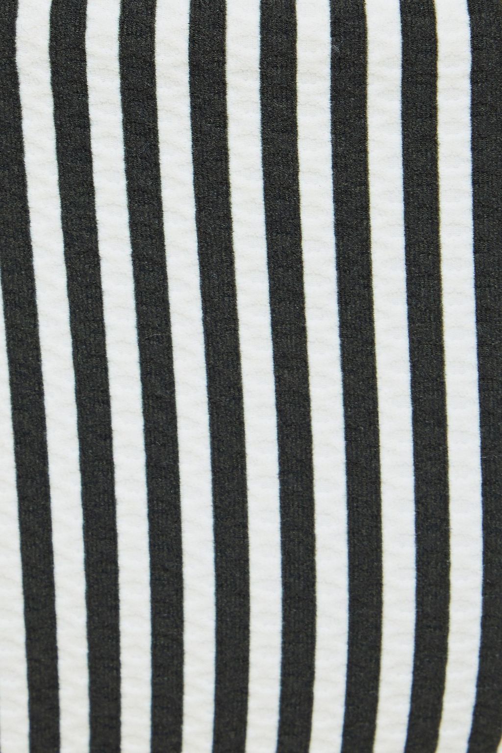 ASCENO Striped textured low-rise bikini briefs