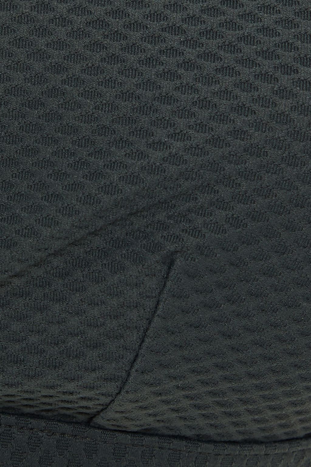 ASCENO Textured triangle bikini top
