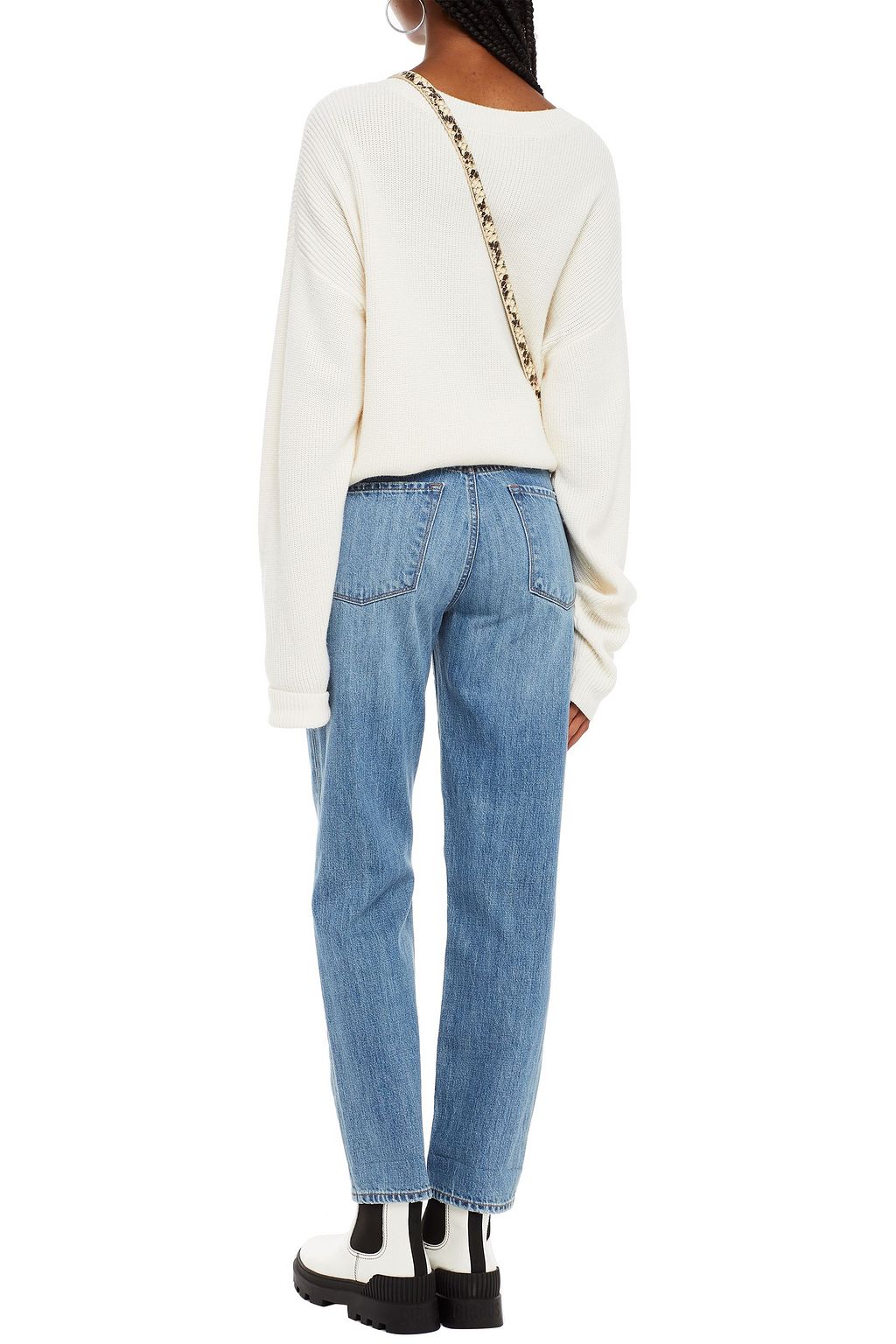 J BRAND Tate distressed boyfriend jeans