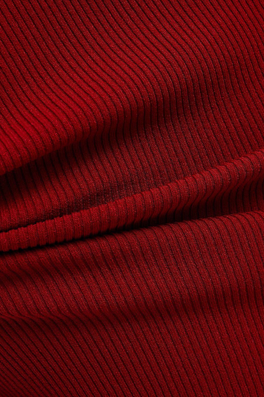LIVE THE PROCESS Ribbed-knit tank