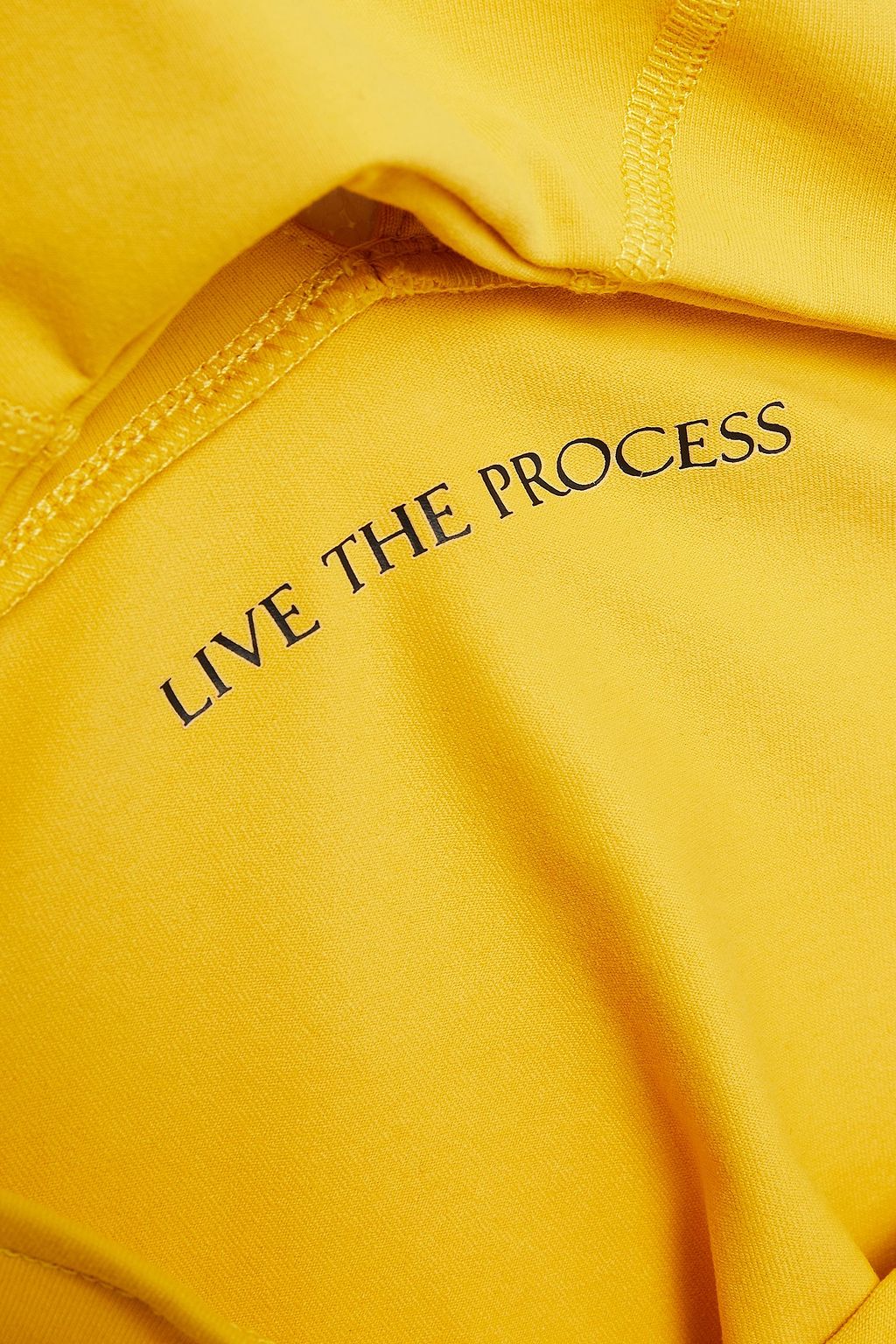 LIVE THE PROCESS Cutout stretch-Supplex top