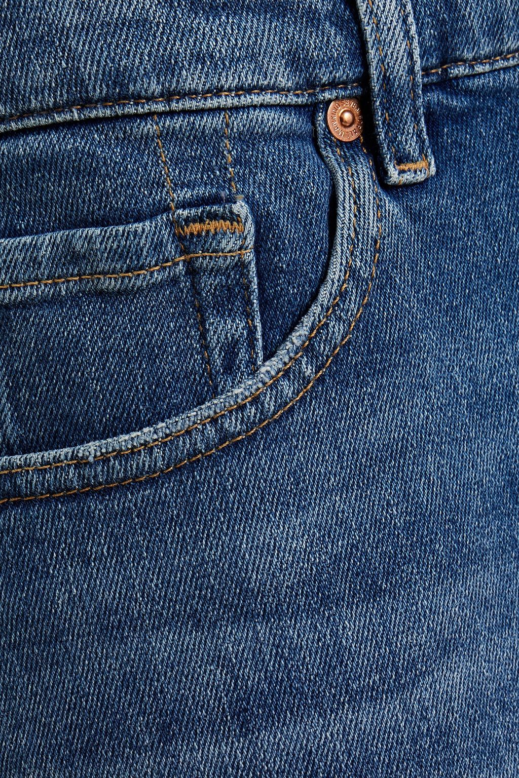 7 FOR ALL MANKIND Denim mini skirt