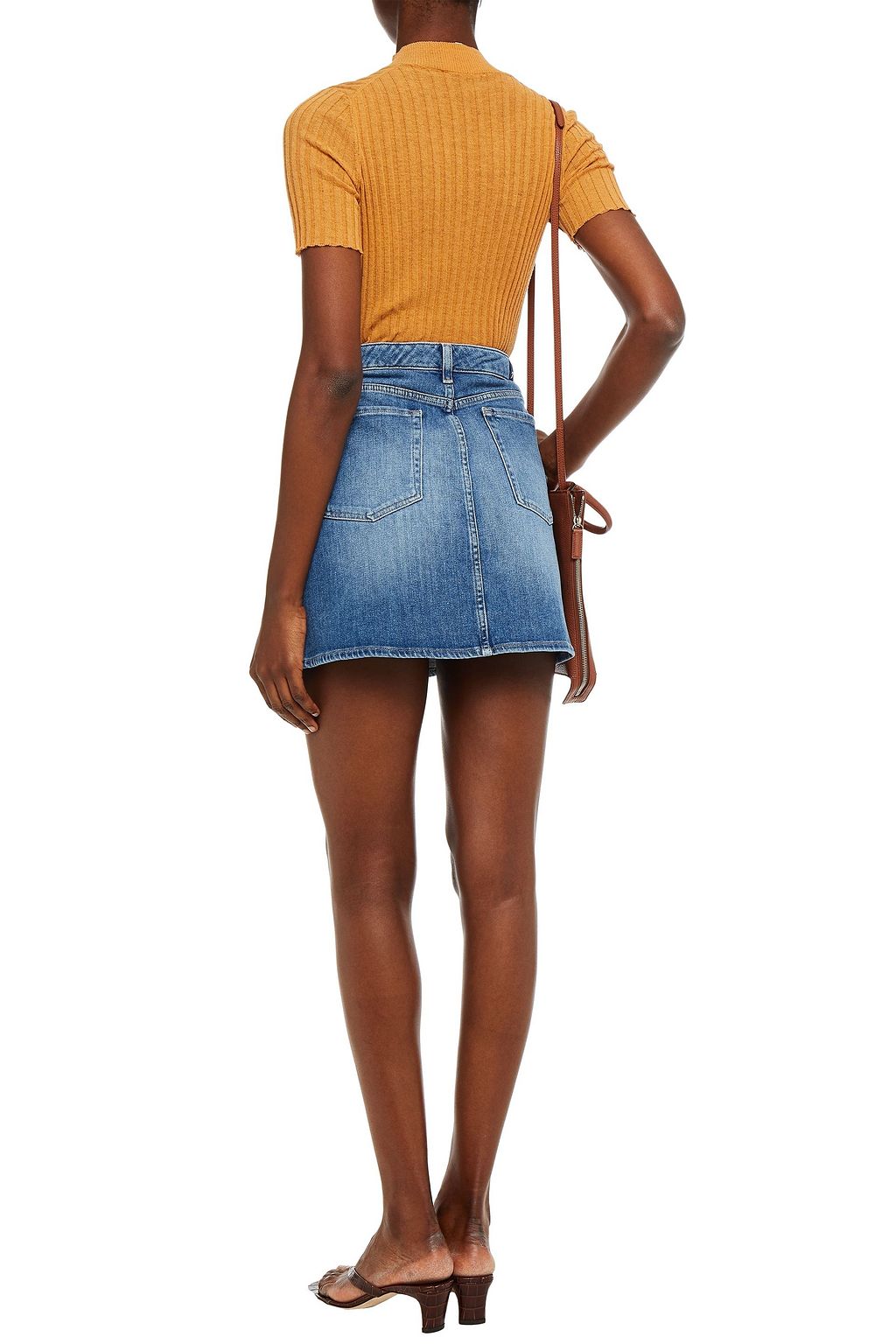 7 FOR ALL MANKIND Denim mini skirt