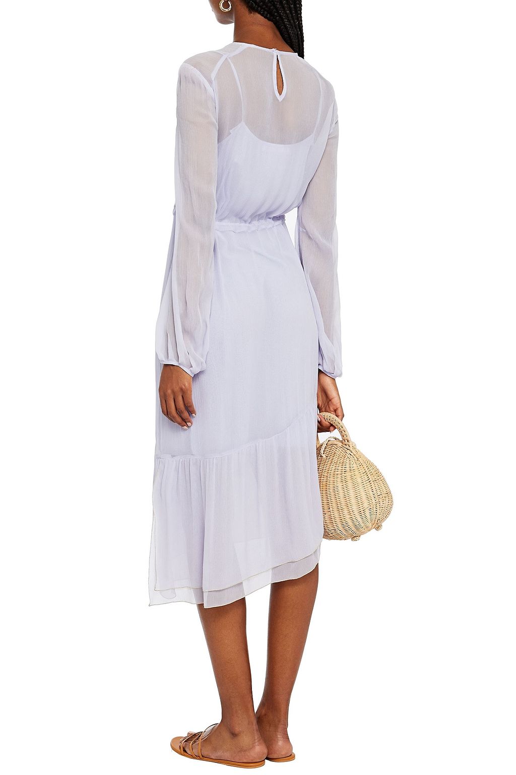 SEE BY CHLOÉ Ruffled silk-georgette dress