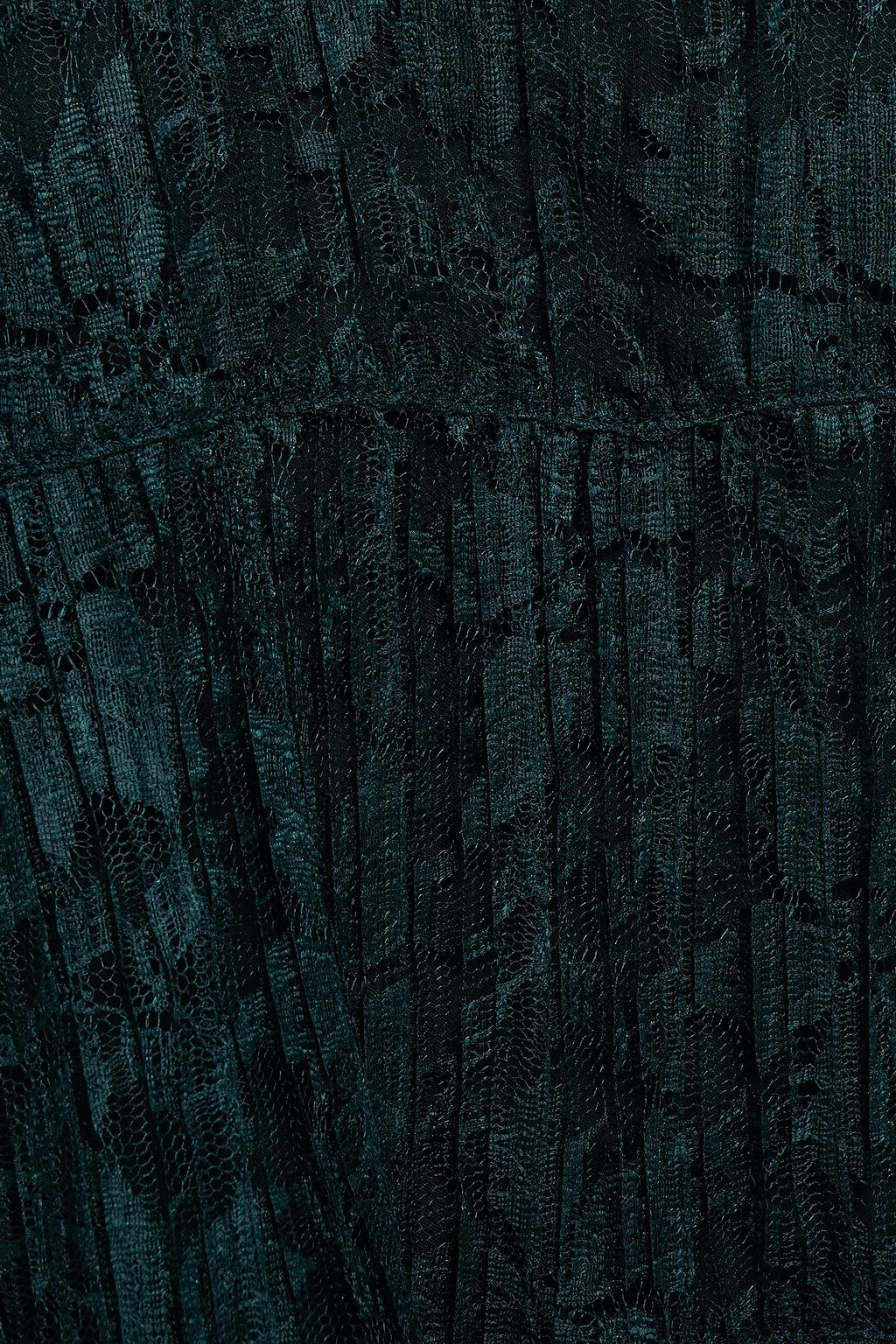 SEE BY CHLOÉ Plissé-lace top