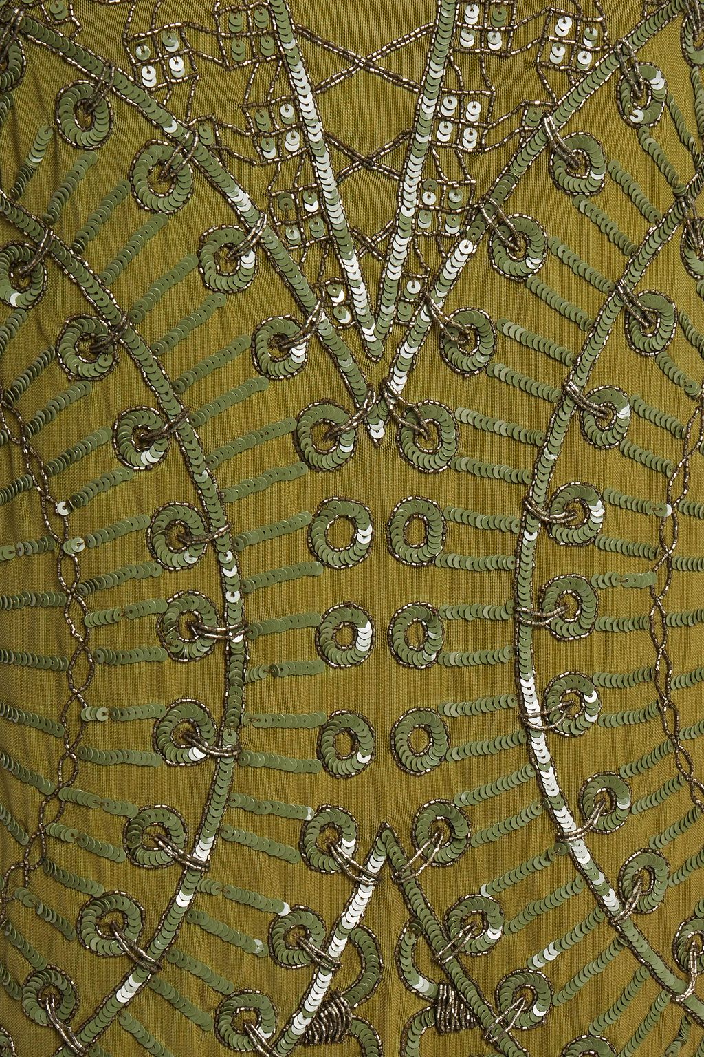 PIERRE BALMAIN Embellished tulle top