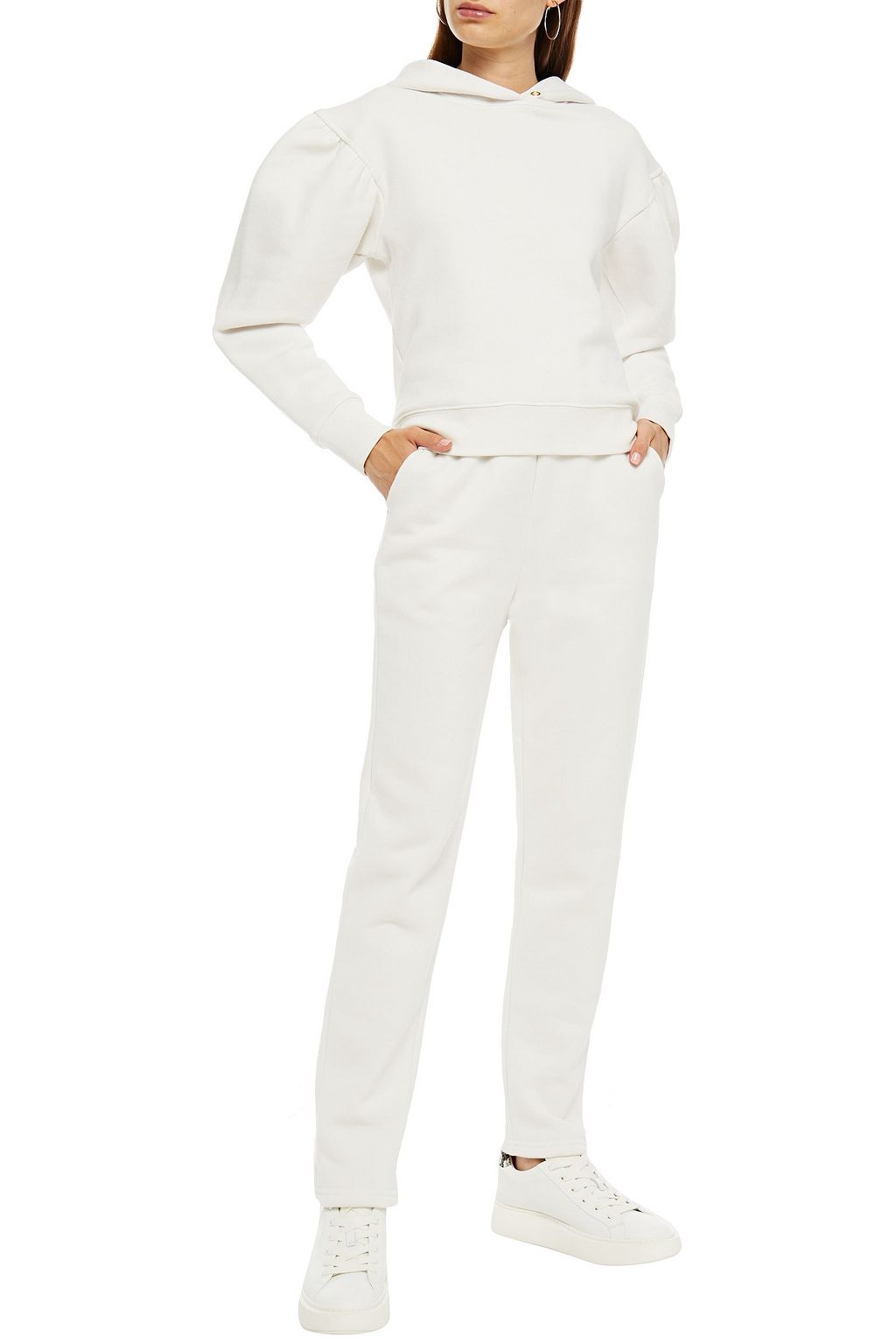 A.L.C. Cotton-fleece track pants