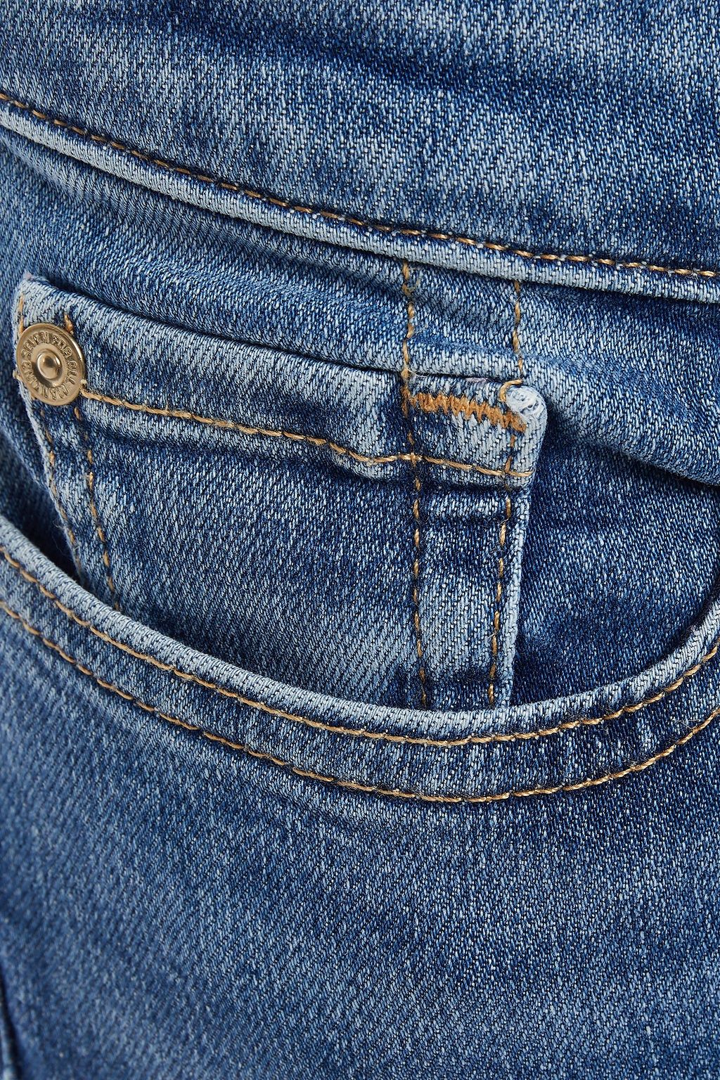 7 FOR ALL MANKIND Pyper mid-rise slim-leg jeans
