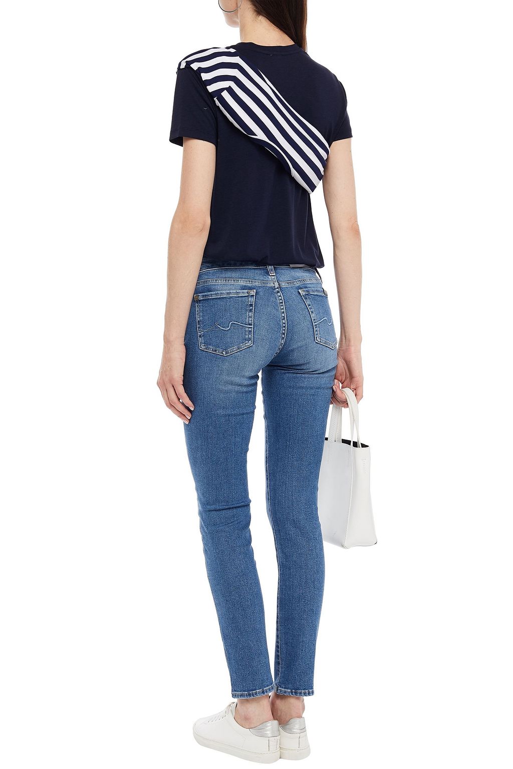 7 FOR ALL MANKIND Pyper mid-rise slim-leg jeans