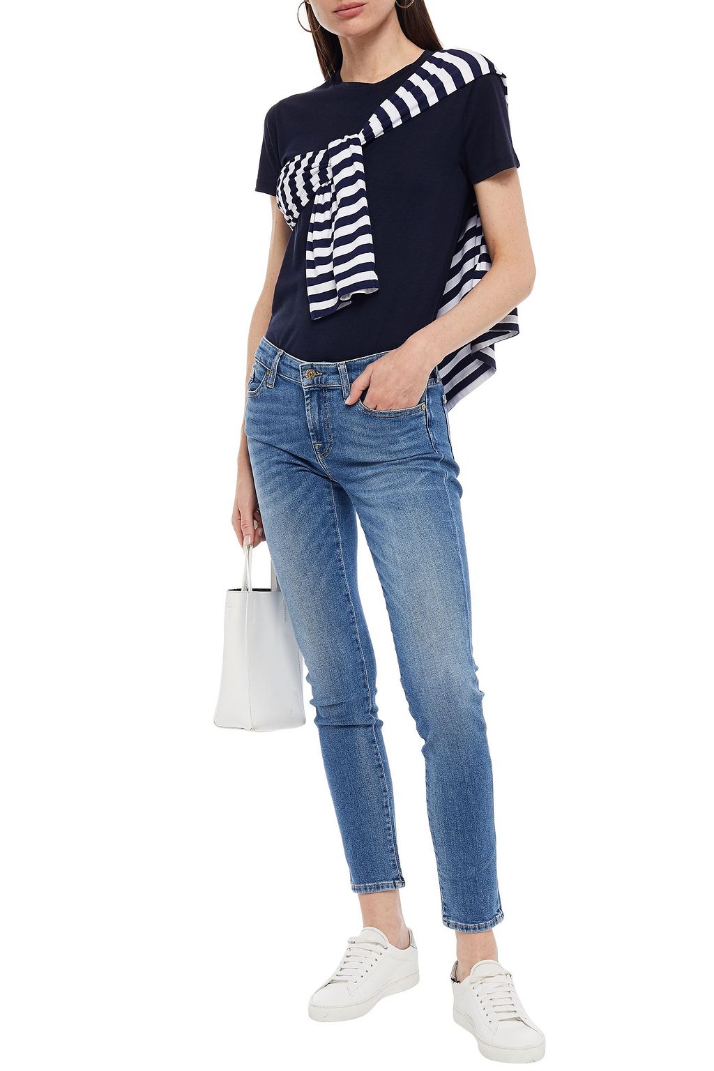 7 FOR ALL MANKIND Pyper mid-rise slim-leg jeans