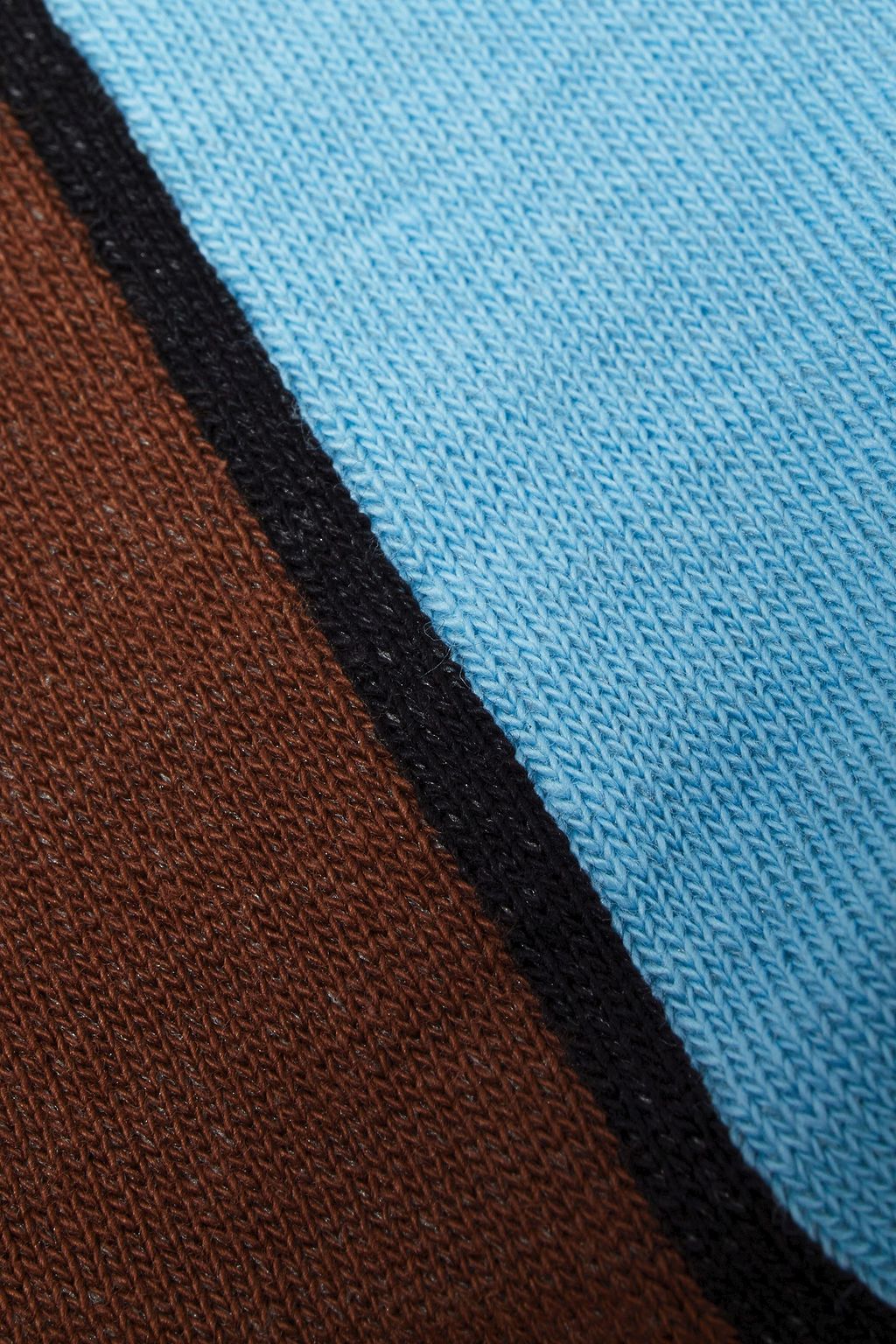 GANNI Colorblock cottonblend socks THE