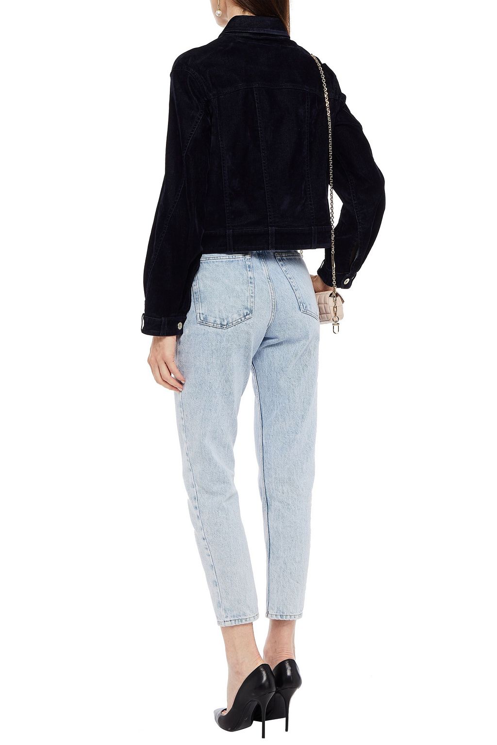 DOLCE&GABBANA Cotton-blend velvet jacket