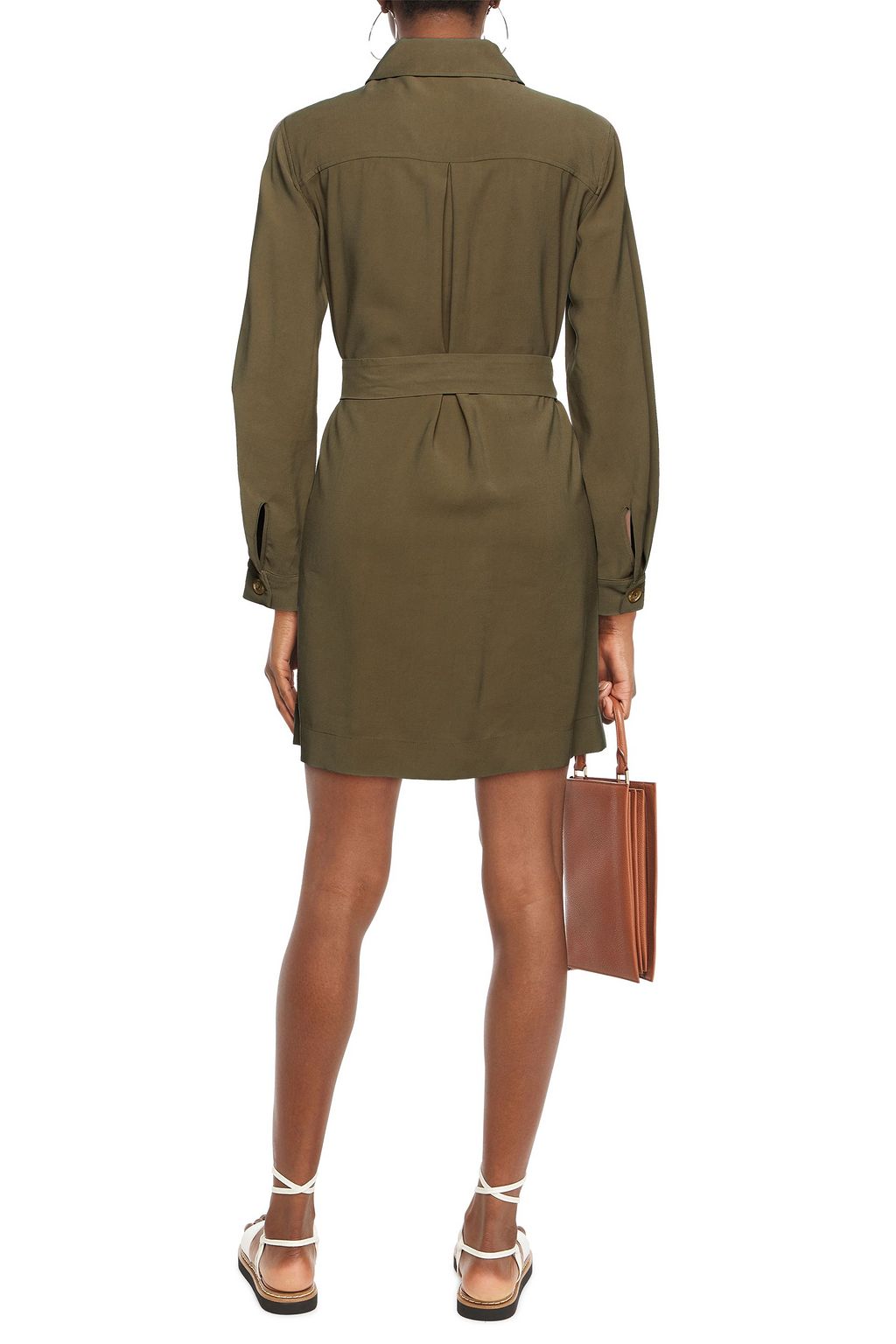 DAY BIRGER ET MIKKELSEN Belted twill shirt dress