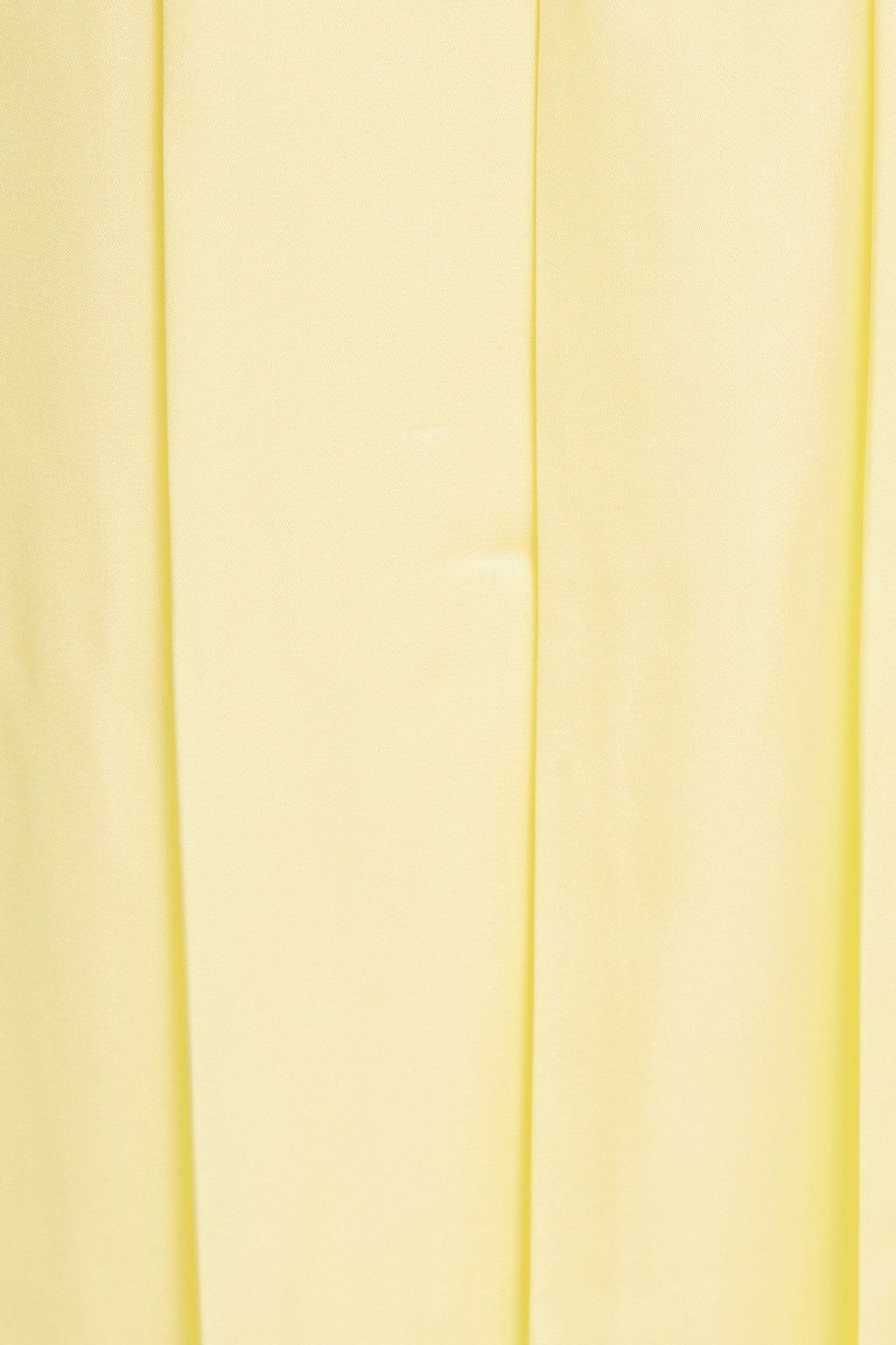 LEO LIN Paneled pleated satin skirt