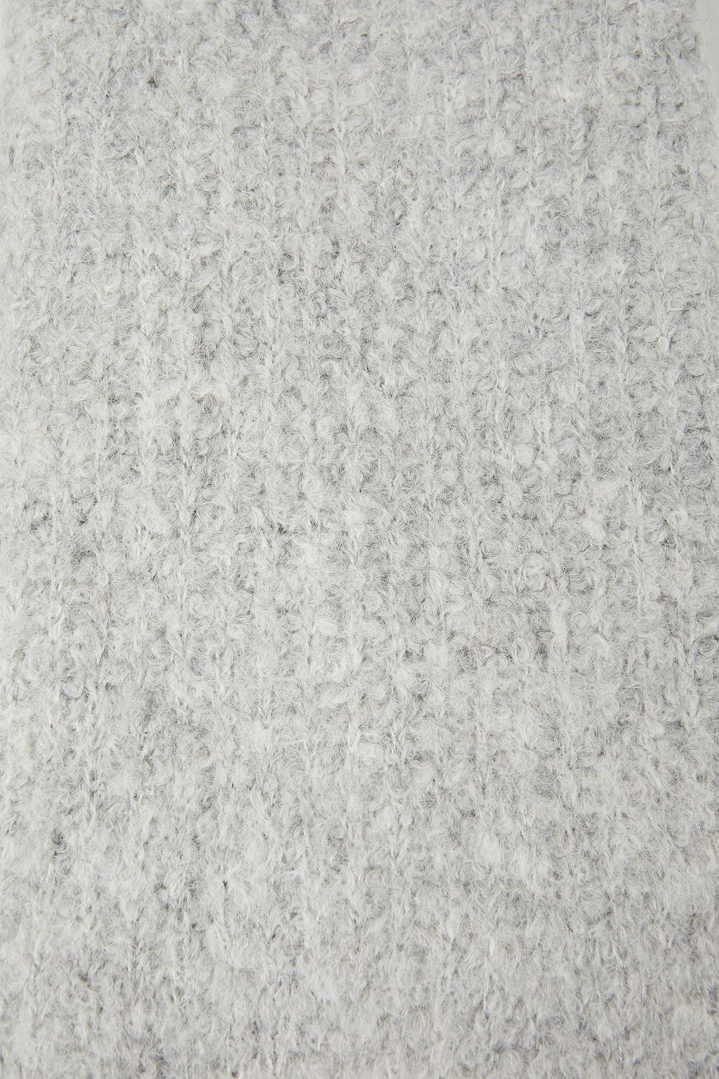 THEORY Mélange brushed bouclé-knit scarf