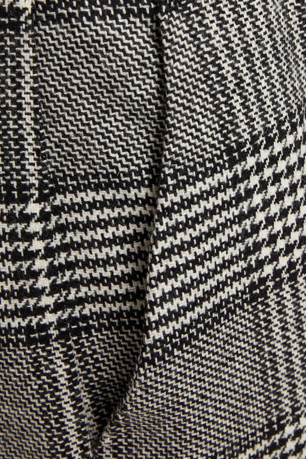 DOLCE&GABBANA Cropped Hose mit schmalem Bein aus Tweed mit Karomuster